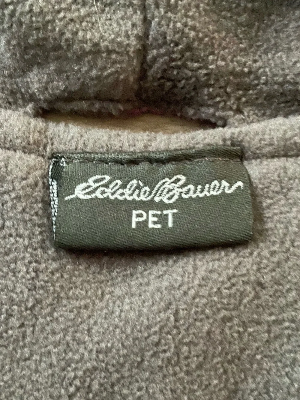 Eddie Bauer Pet Quilted Winter Dog Jacket w/Faux Fur Hood - Purple - Size Medium
